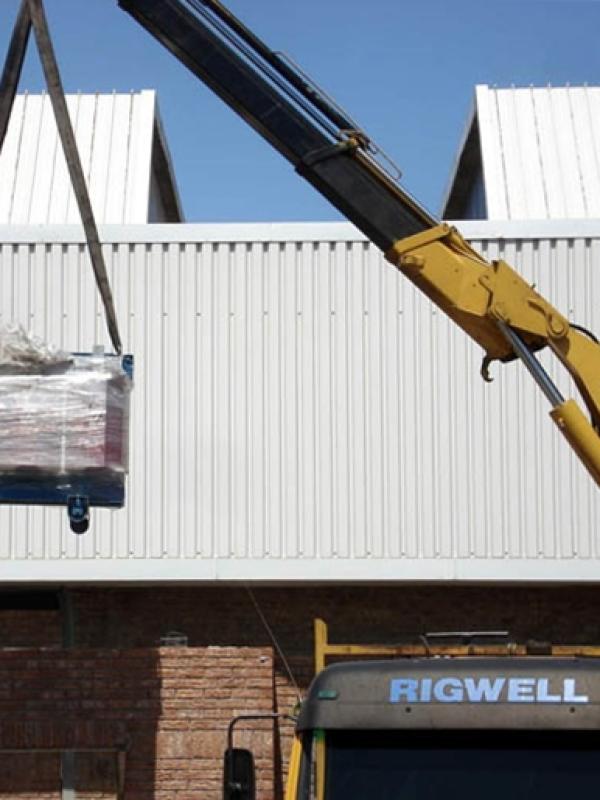 Installation of new transformer